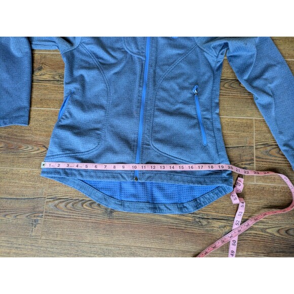 The North Face – Needit Asymmetrical Zip Zipper Up Fleece JacketAMPARO BLUE M - Picture 4 of 9